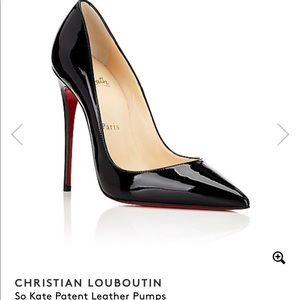 Christian Louboutin Patent Black So Kate 120mm